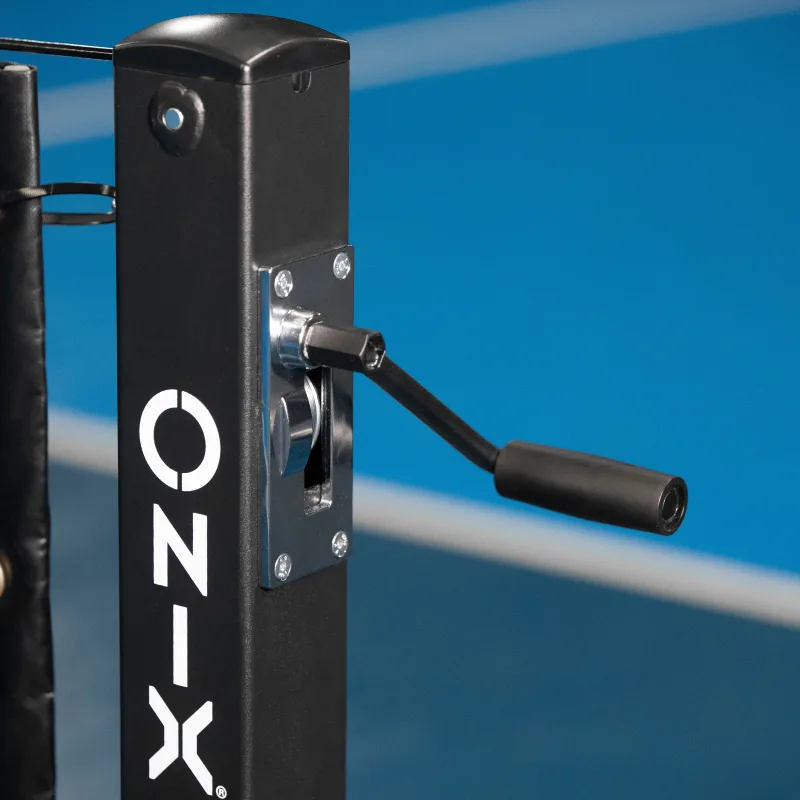 Red de pickleball profesional para torneos con ruedas