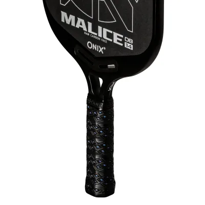 Malice DB Open Throat Raw Carbon Fiber Pickleball-Schläger