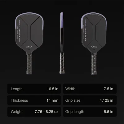Hype X Pro Raw Carbon Pickleball Paddle