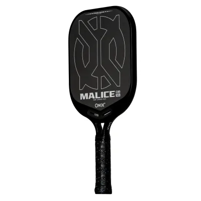 Malice DB Open Throat Raw Carbon Fiber Pickleball-Schläger