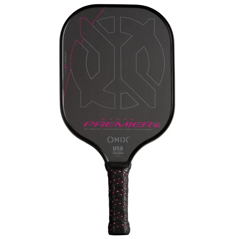 Evoke Premier Raw Carbon Pickleball Paddle