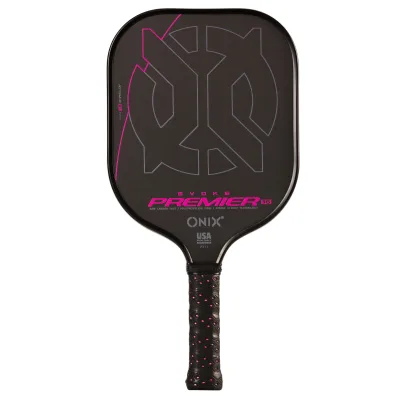 Evoke Premier Raw Carbon Pickleball Paddle