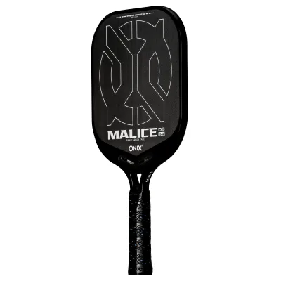 Malice DB Open Throat Raw Carbon Fiber Pickleball-Schläger