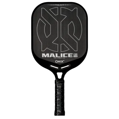 Malice DB Open Throat Raw Carbon Fiber Pickleball-Schläger