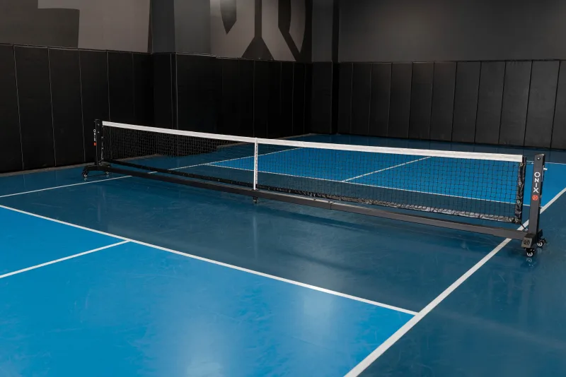 Pro Tournament Pickleball Net with Wheels