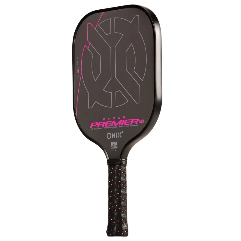 Evoke Premier Raw Carbon Pickleball Paddle