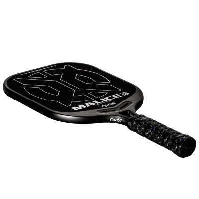 Malice DB Open Throat Raw Carbon Fiber Pickleball-Schläger