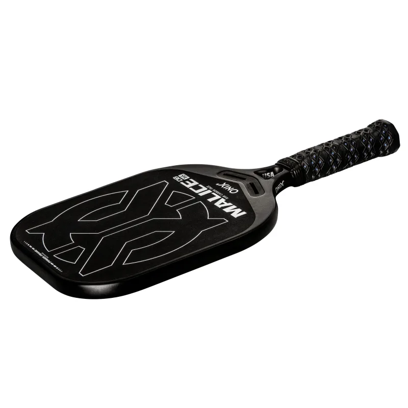 Malice DB Open Throat Raw Carbon Fiber Pickleball-Schläger