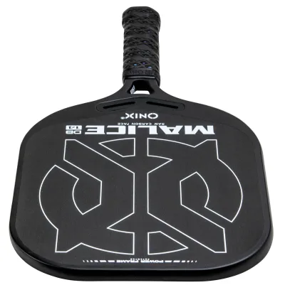 Malice DB Open Throat Raw Carbon Fiber Pickleball-Schläger