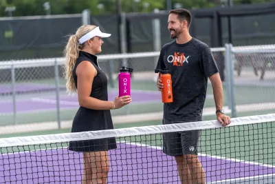 Stainless Double Wall Pickleball Water Bottle